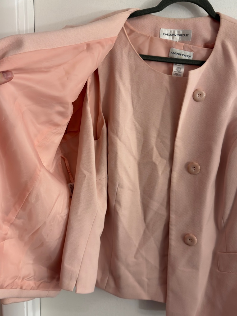 Jones New York Blush pink 3 piece set - Picture 5 of 9